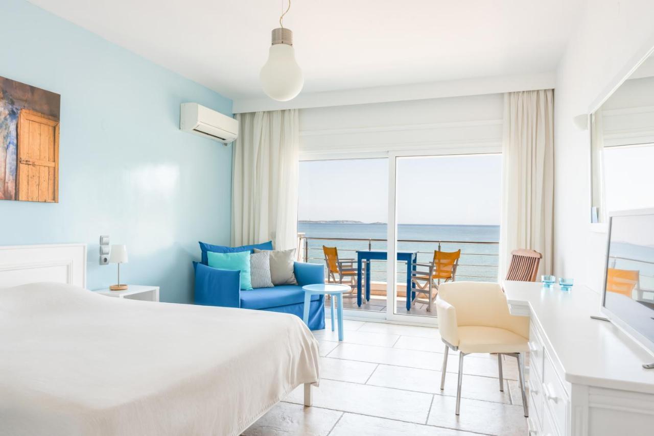 Sideratos Apartments Karfas Bagian luar foto